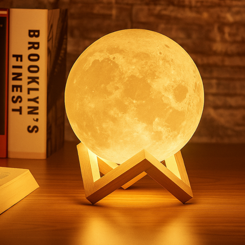 Lámpara Luna Llena - Recargable