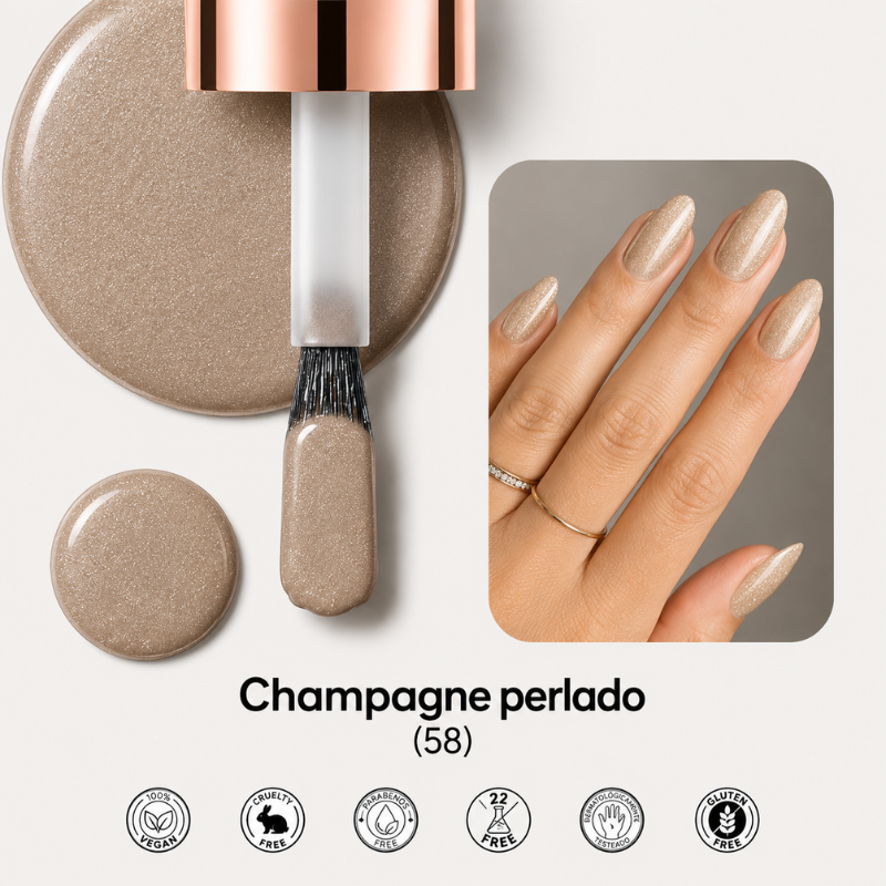 Champagne perlado