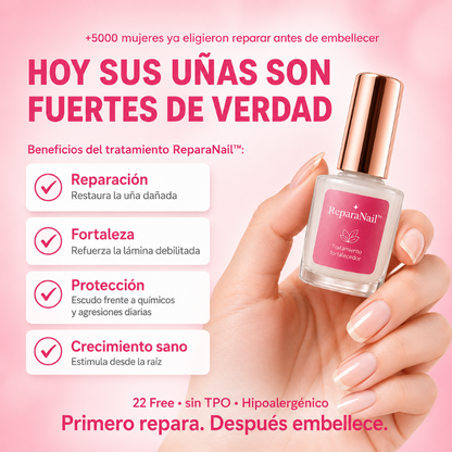 Tratamiento Fortalecedor y Reparador para Uñas Débiles – ReparaNail™