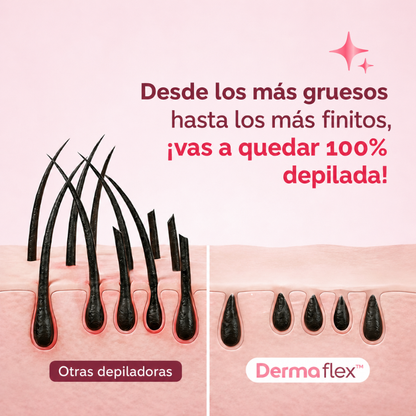 Depiladora eléctrica 4 en 1 – DermaFlex®