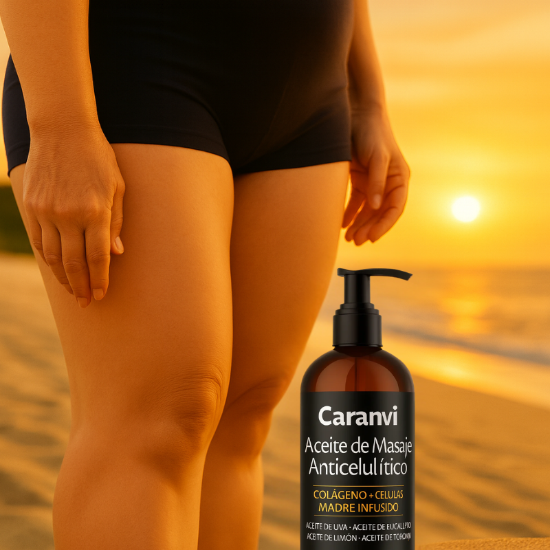 Aceite Anticelulítico con Colágeno Activo - Caranvi®