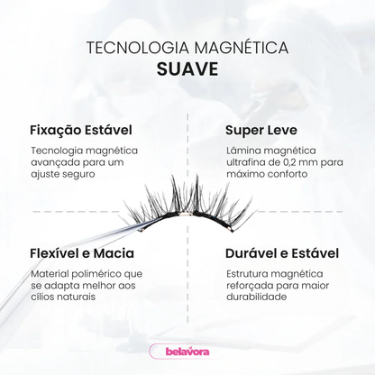 Magic Mag™ – Pestañas Magnéticas Reutilizables