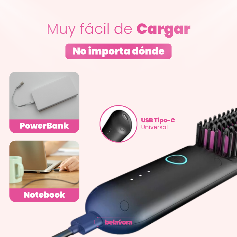 Easy Brush™ - Cepillo alisador portátil
