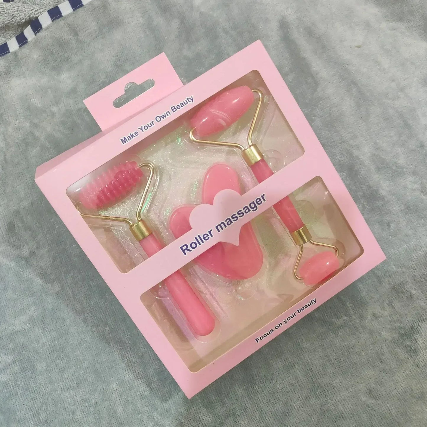 Masajeador Facial de Resina (Kit con 3)