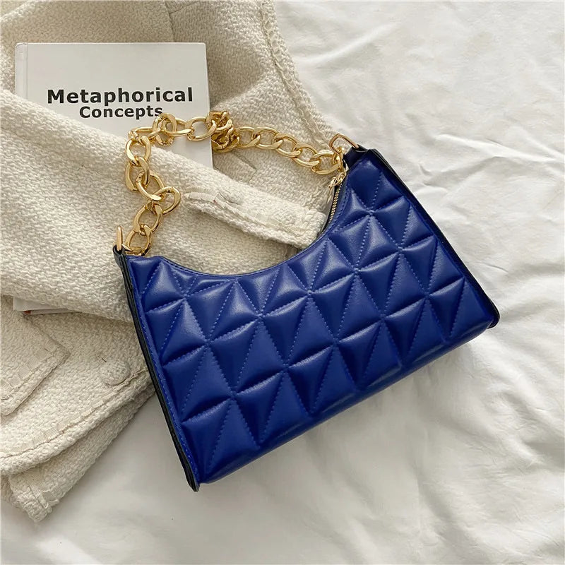 Bolso Revestido en Cuero Diamantado – Metaphorical™