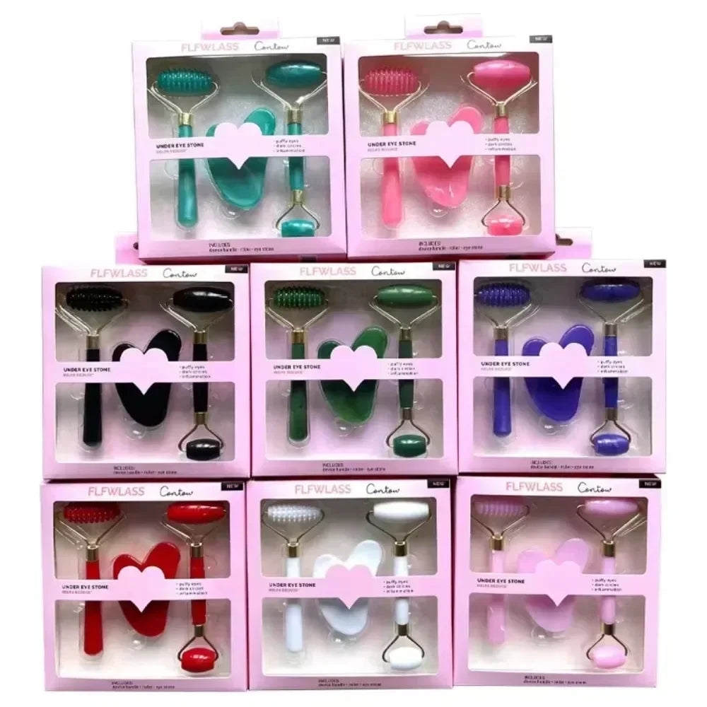 Masajeador Facial de Resina (Kit con 3)