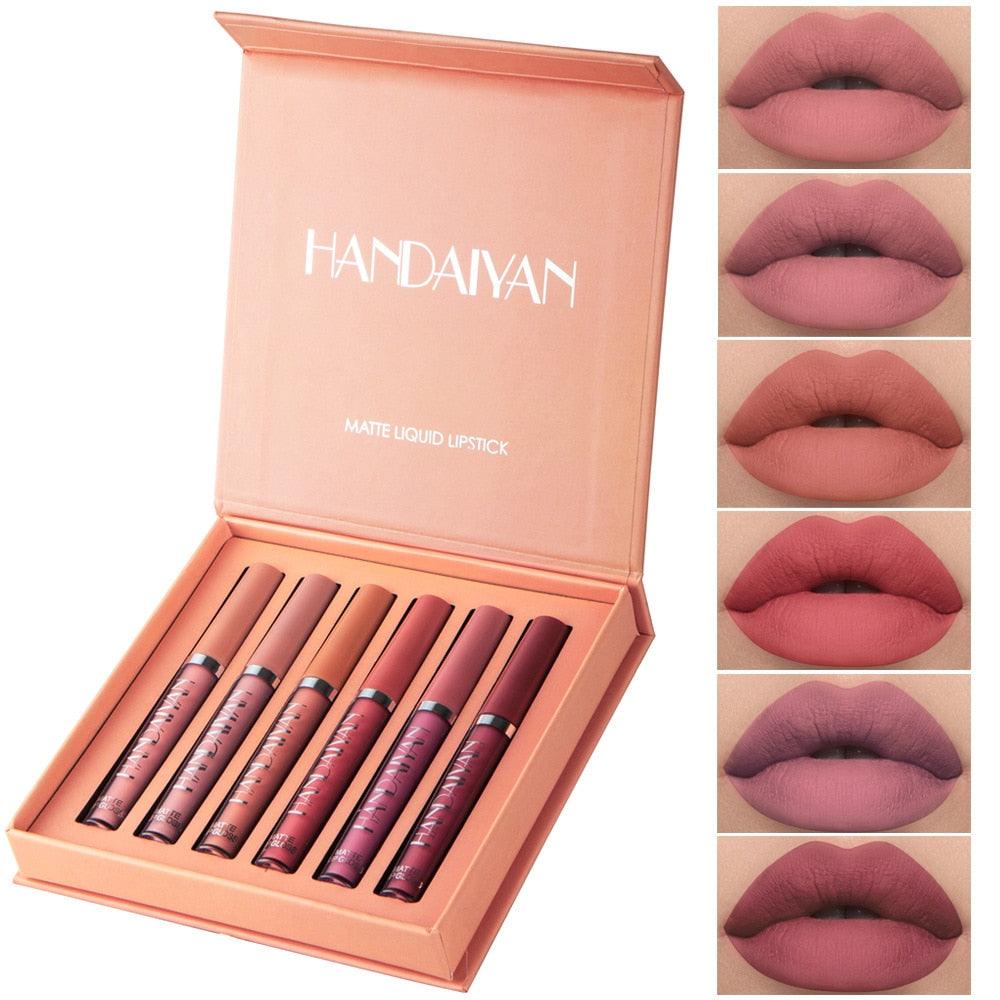 Conjunto con 6 Labiales (Tonos Claros)