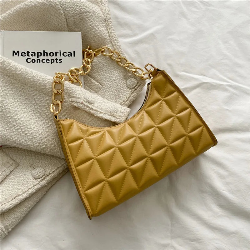 Bolso Revestido en Cuero Diamantado – Metaphorical™